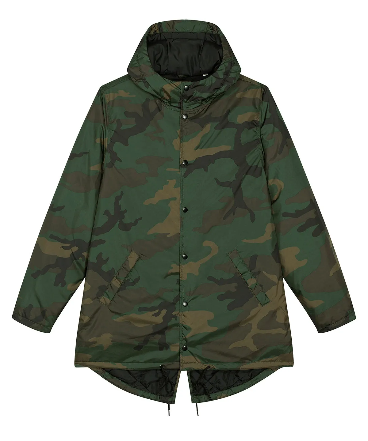 Unisex padded parka AOP jacket