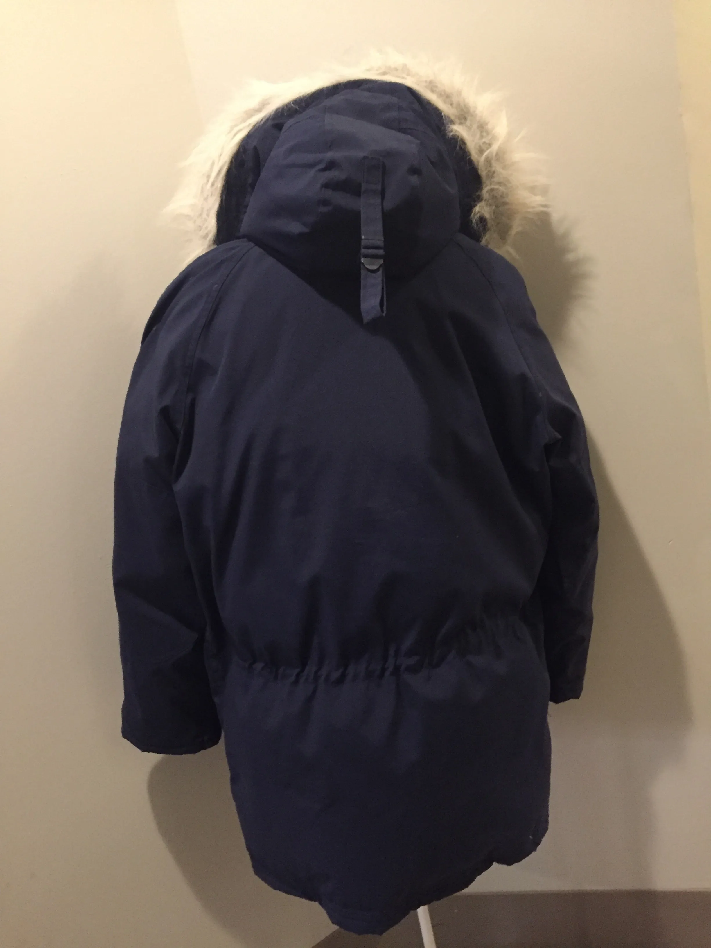 Vintage Snow Goose (Canada Goose) Navy Parka, Made in Canada