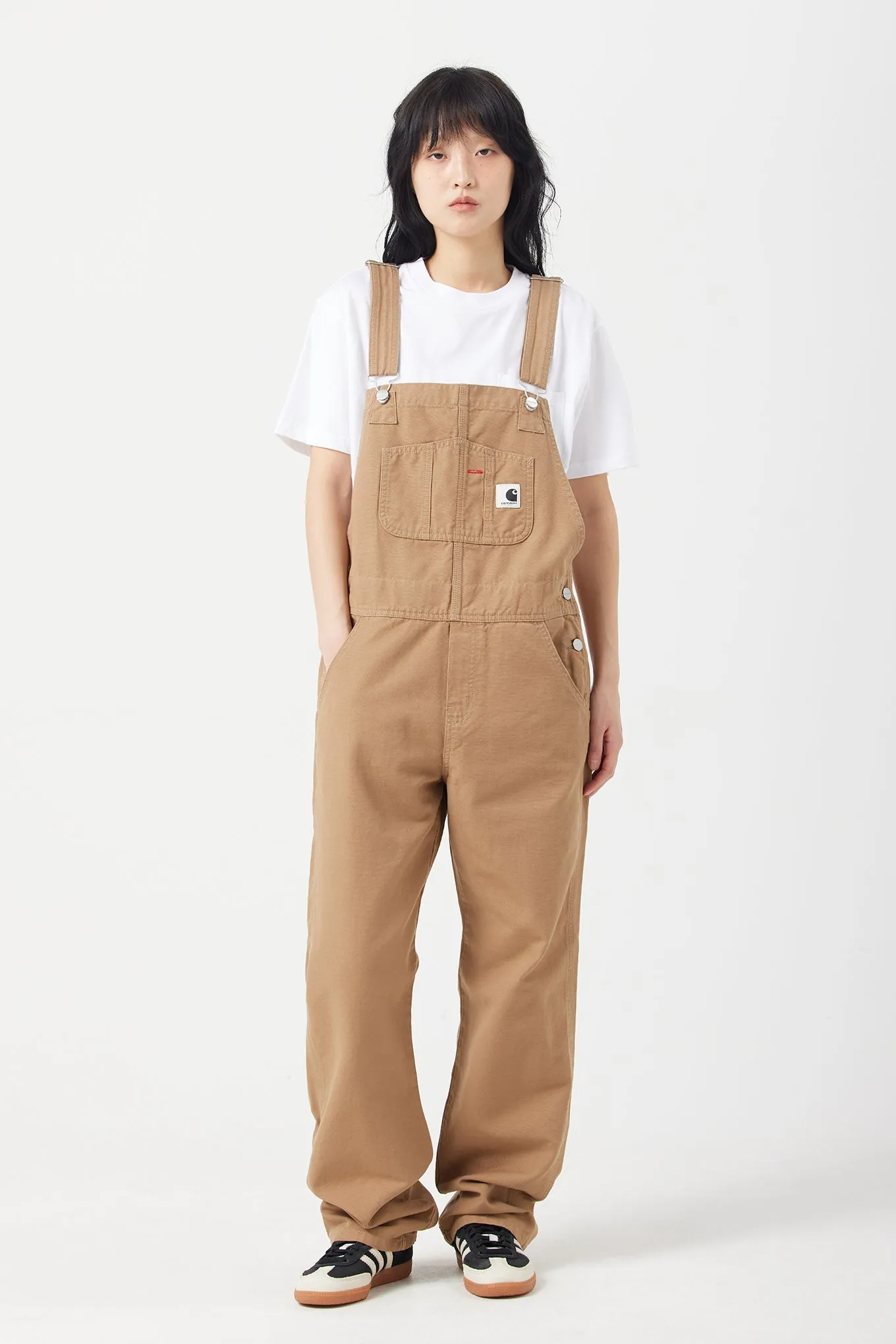 W BIB OVERALL STRAIGHT HUBBARD