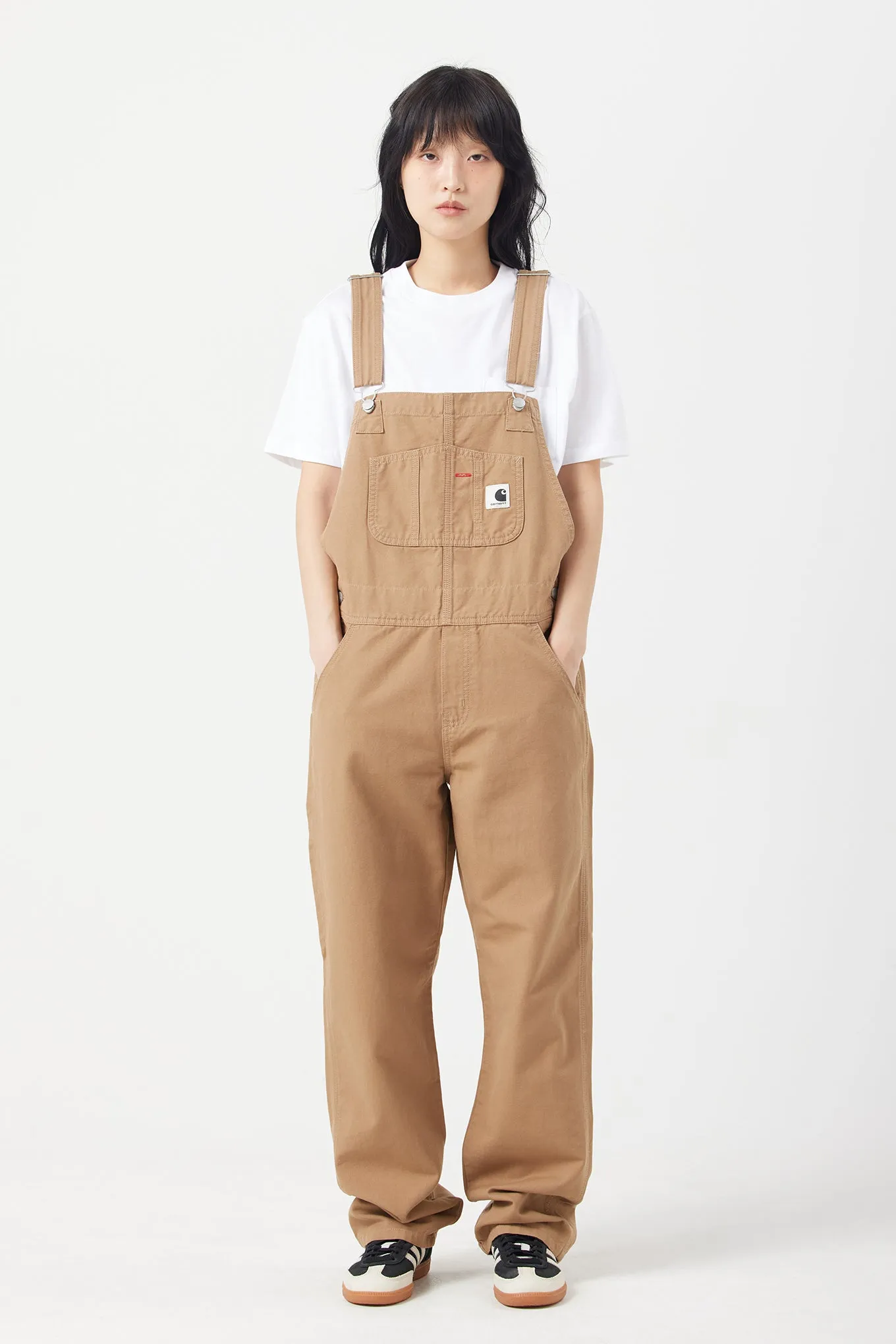 W BIB OVERALL STRAIGHT HUBBARD