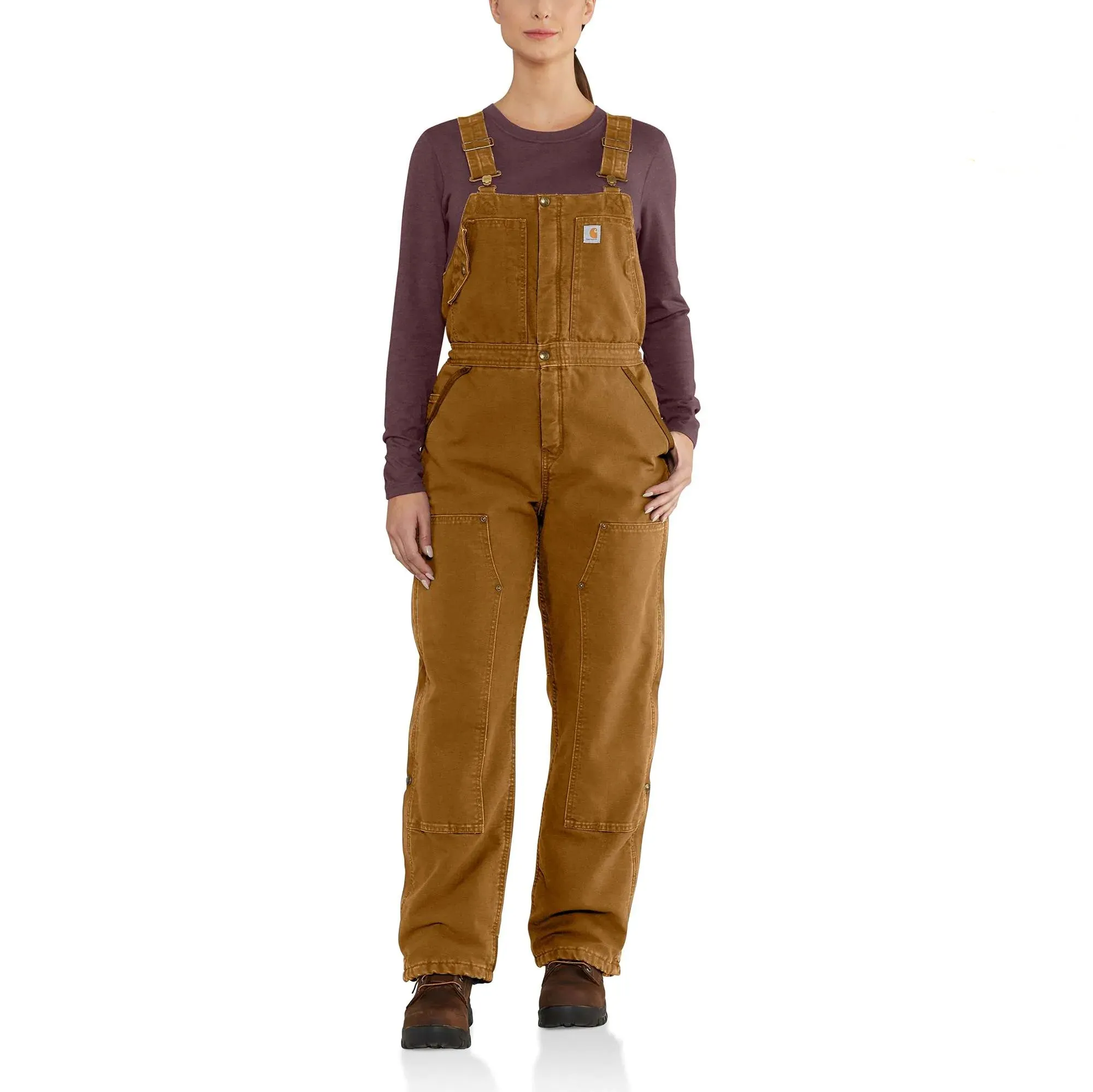 WEATHERED DUCK WILDWOOD BIB OVERALL 102743