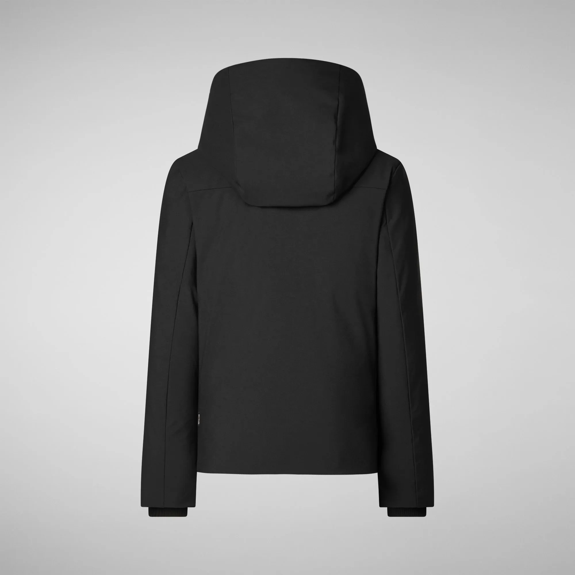 Woman's hooded parka Shanon in black