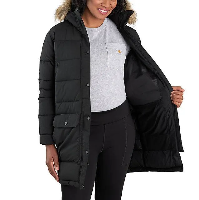 Women's Insulated Parka - Relaxed Fit - Tarmac