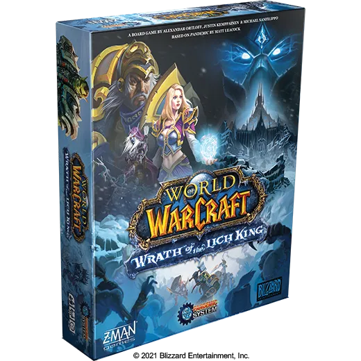 World of Warcraft: Wrath of the Lich King Board Game - настолна игра